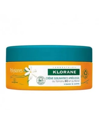 Klorane Polysianes Crema Sublimadora After Sun Rostro Y Cuerpo - 200 ml