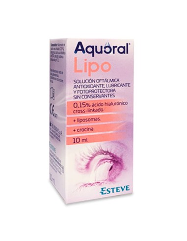 Aquoral Lipo Solución Oftalmica Lubricante - 10 ml