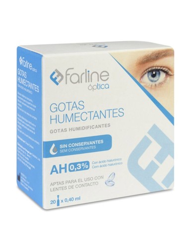 Farline Gotas Humectantes Monodosis 0,3% - 20 Unidades
