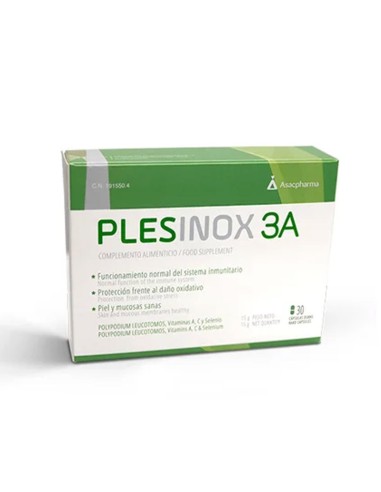 Plesinox 3A - 60 Cápsulas