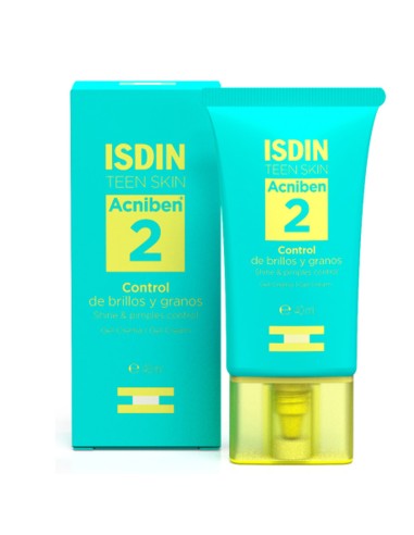 Isdin Tenn Skin Acniben 2 Control de Brillos y Granos - 40 ml