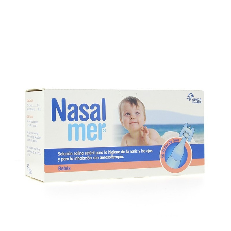 Omega Pharma Nasalmer Bebés Unidosis – 40 Viales