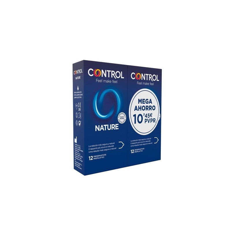 Control Nature Preservativo Pack Ahorro - (2 x 12 Unidades)