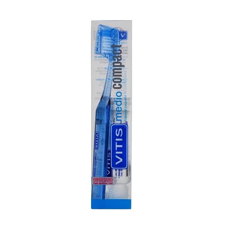 Vitis Medio Compact Cepillo Dental – 1 Unidad