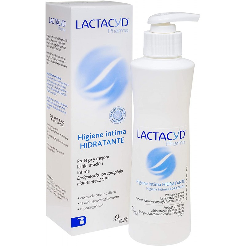 Lactacyd Pharma Higiene Íntima Hidratante (250 ml)