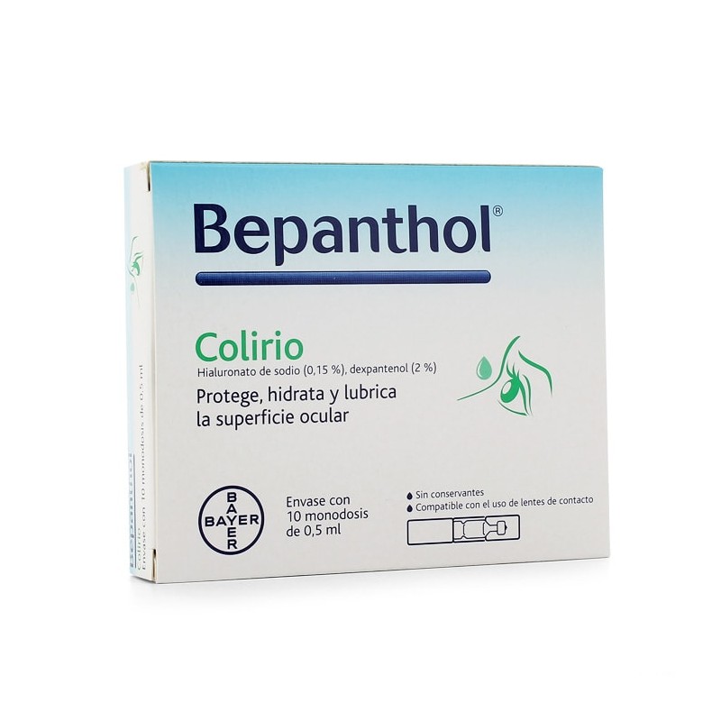 Bepanthol Colirio – 10 Monodosis