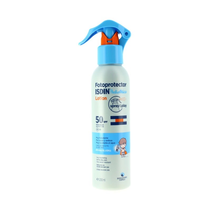 Fotoprotector ISDIN Pediatrics Loción Spray SPF 50 (200 ml)