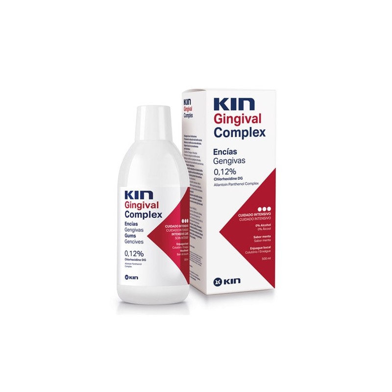 KIN Gingival Complex Enjuague Bucal Encías Sensibles (500 ml)