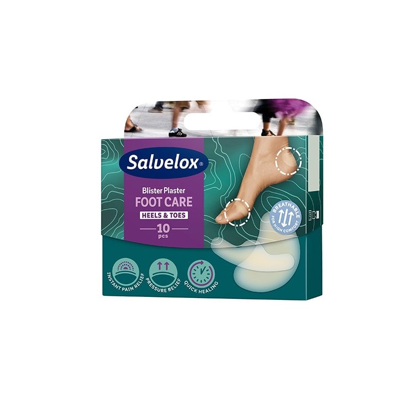 Salvelox Blister Plaster Mix Ampollas Apósitos Surtidos – 10 Unidades