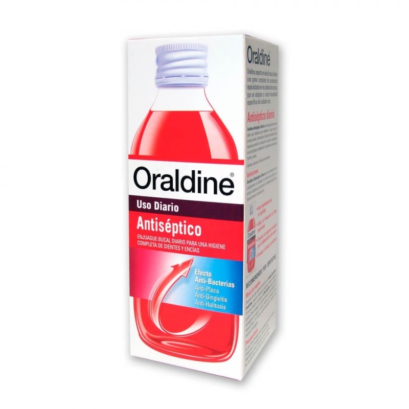 Oraldine Antiséptico Colutorio de Uso Diario (400 ml)