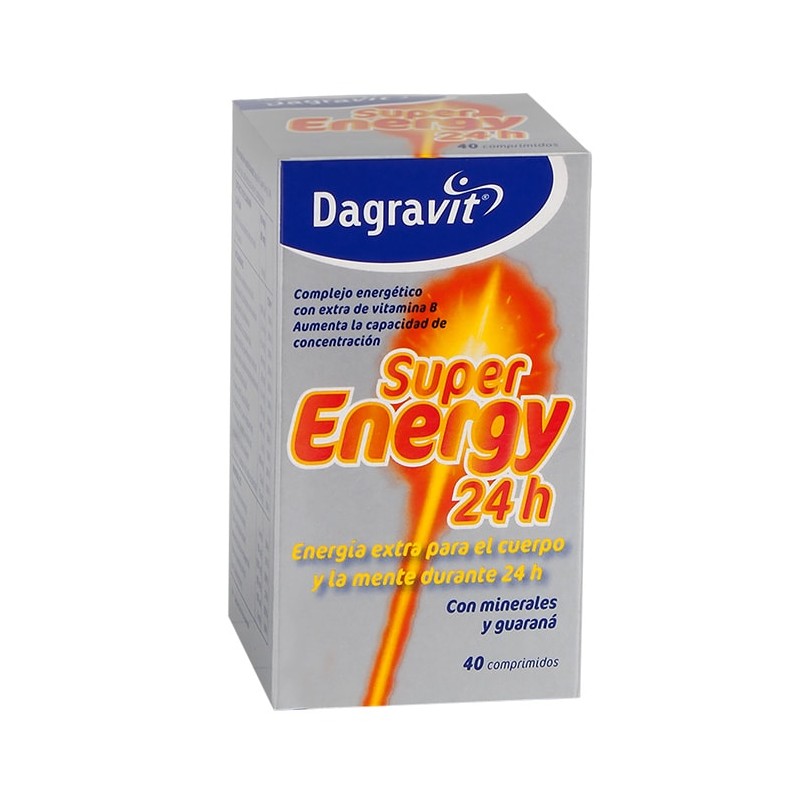 Dagravit Super Energy 24h – 40 Comprimidos