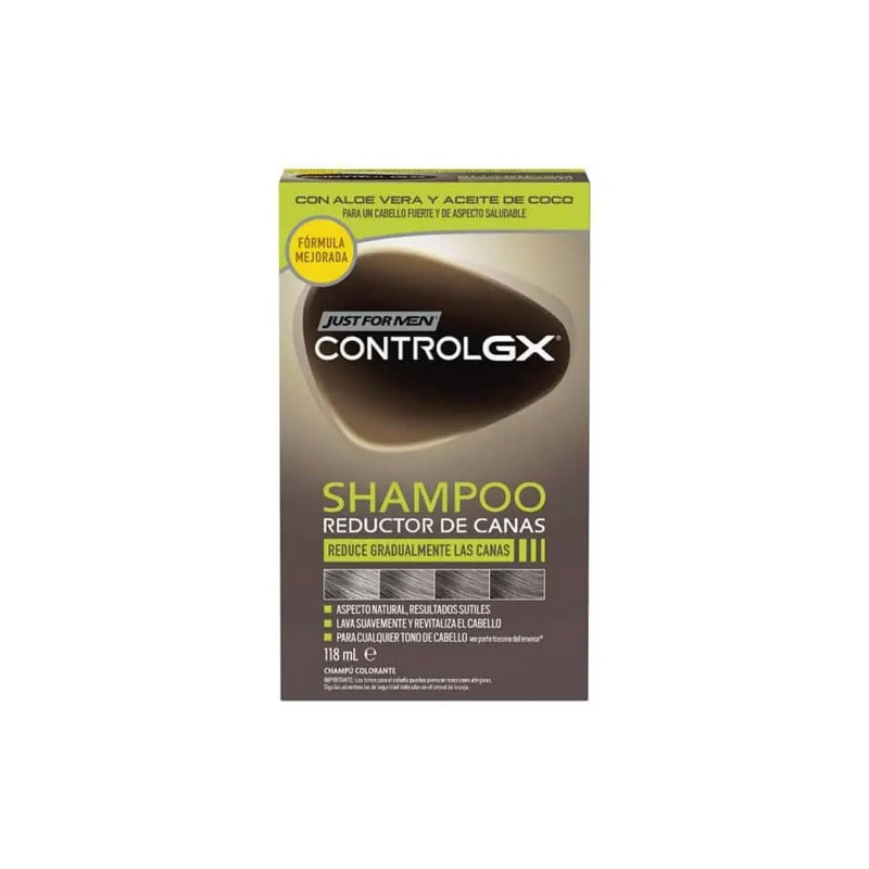 Just for Men Control GX Champú Reductor de Canas (118 ml)