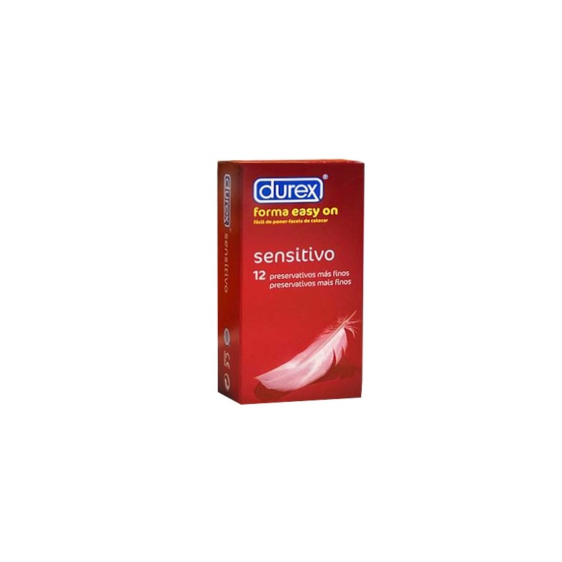 Durex Preservativo Sensitivo Suave – 12 Unidades