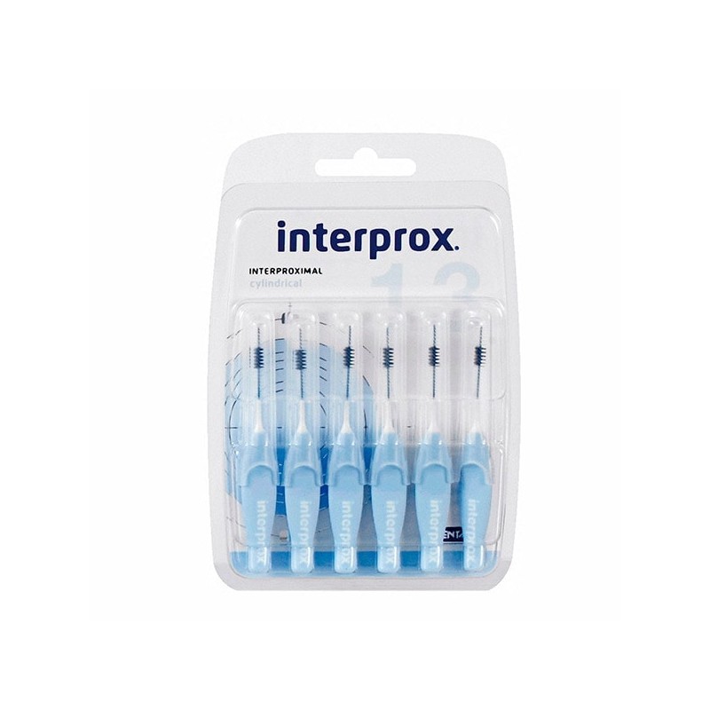 DentAid Interprox Cylindrical Cepillos Interproximales de 1.3 mm - 6 Unidades