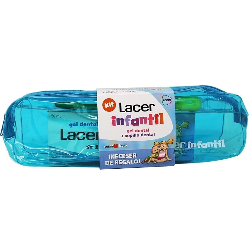Lacer Infantil Neceser Gel Dental (50 ml) + Cepillo Dental