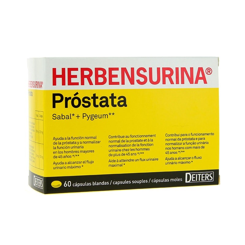 Deiters Herbensurina Próstata - 60 Cápsulas