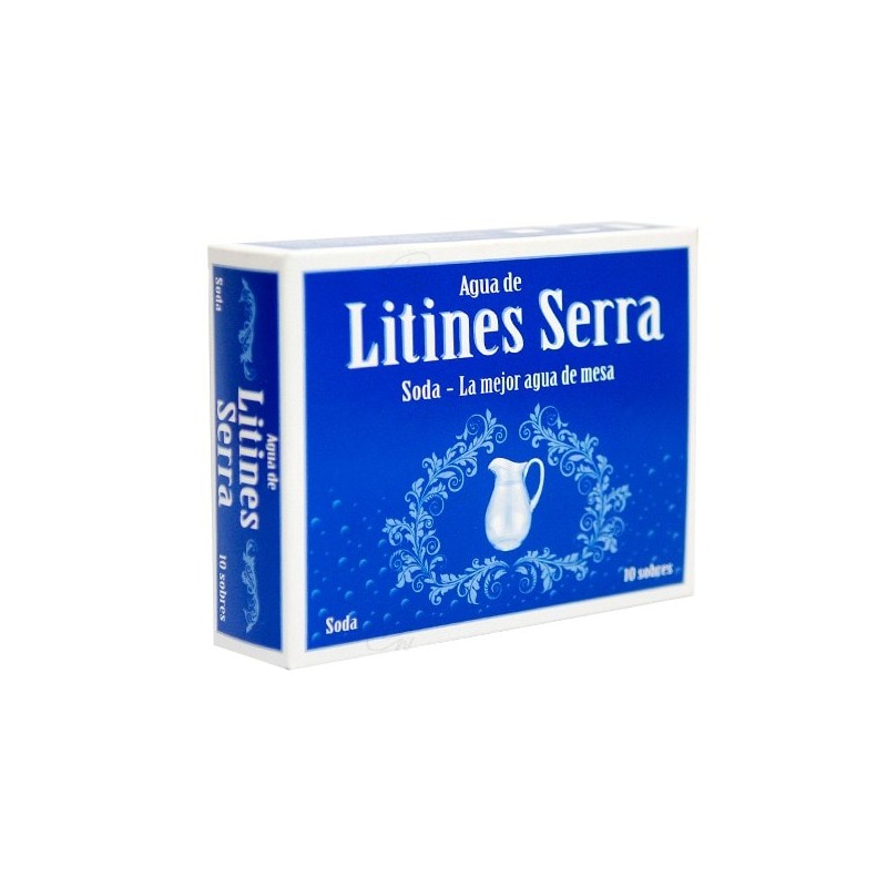 Agua de Litines Serra Soda – 10 Sobres