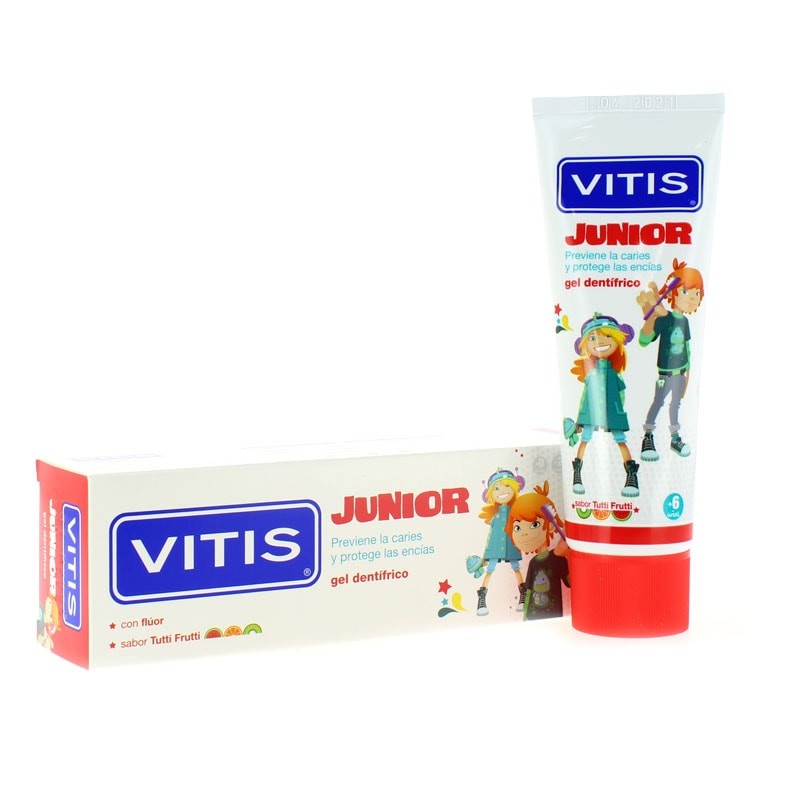 Vitis Junior Gel Dentífrica (75 ml)