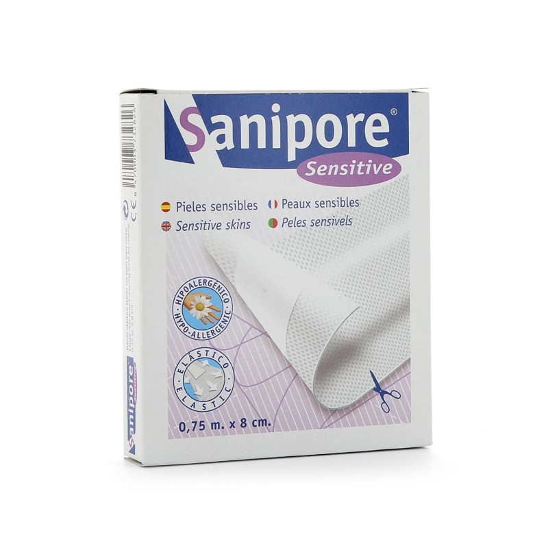 Sanipore Sensitive Banda Adhesiva (75 x 8) cm