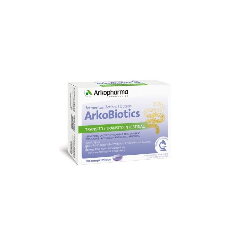 ArkoBiotics Tránsito Intestinal - Fermentos Lácteos (30 comprimidos)