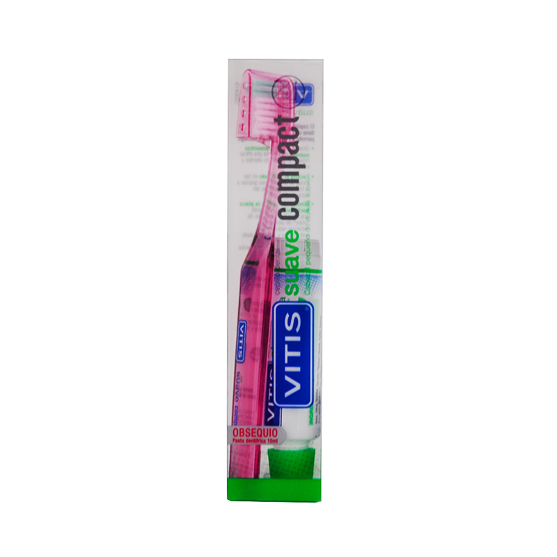 Vitis Suave Compact Cepillo Dental – 1 Unidad