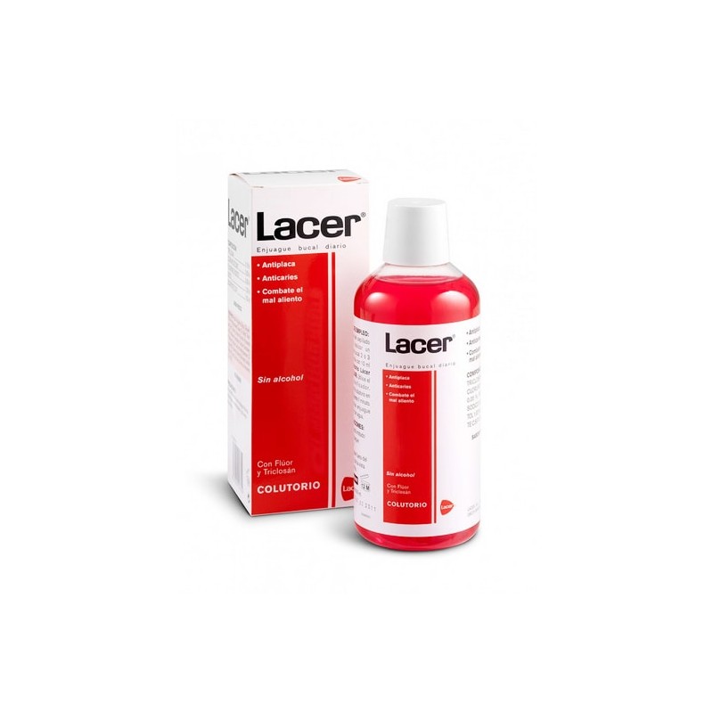 LACER Colutorio Anticaries con Flúor (500 ml)