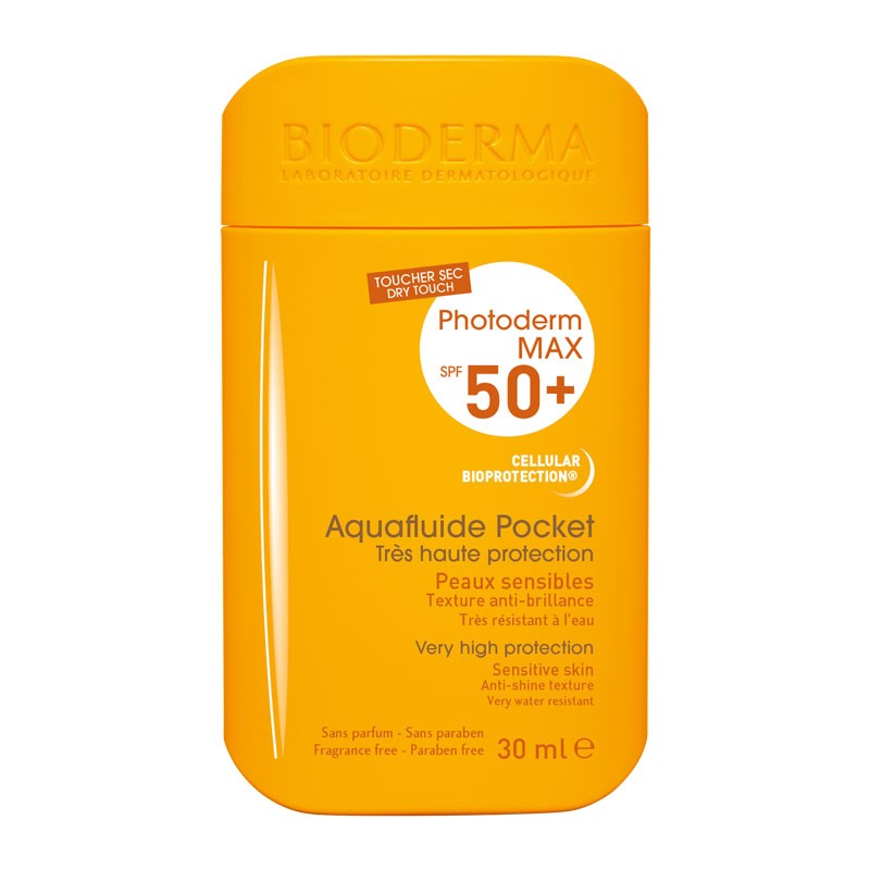 Bioderma Photoderm Max Aquafluide Pocket SPF 50+ Piel Sensible (30 ml)