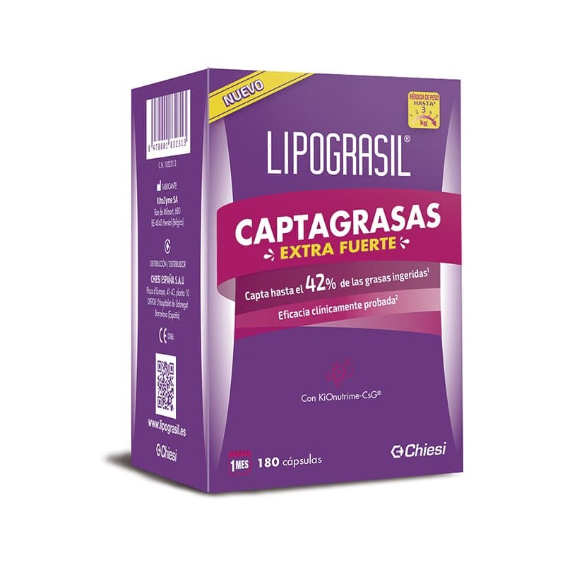 Lipograsil Captagrasas Extra Fuerte – 180 Cápsulas