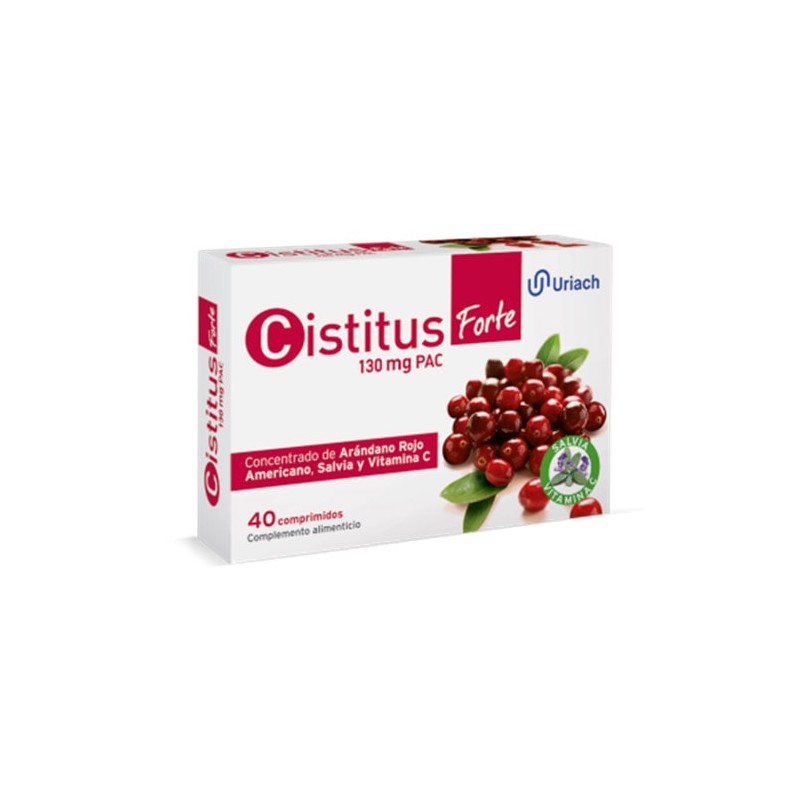 Uriach Cistitus Forte Concentrado de Arándano Rojo - 40 Comprimidos