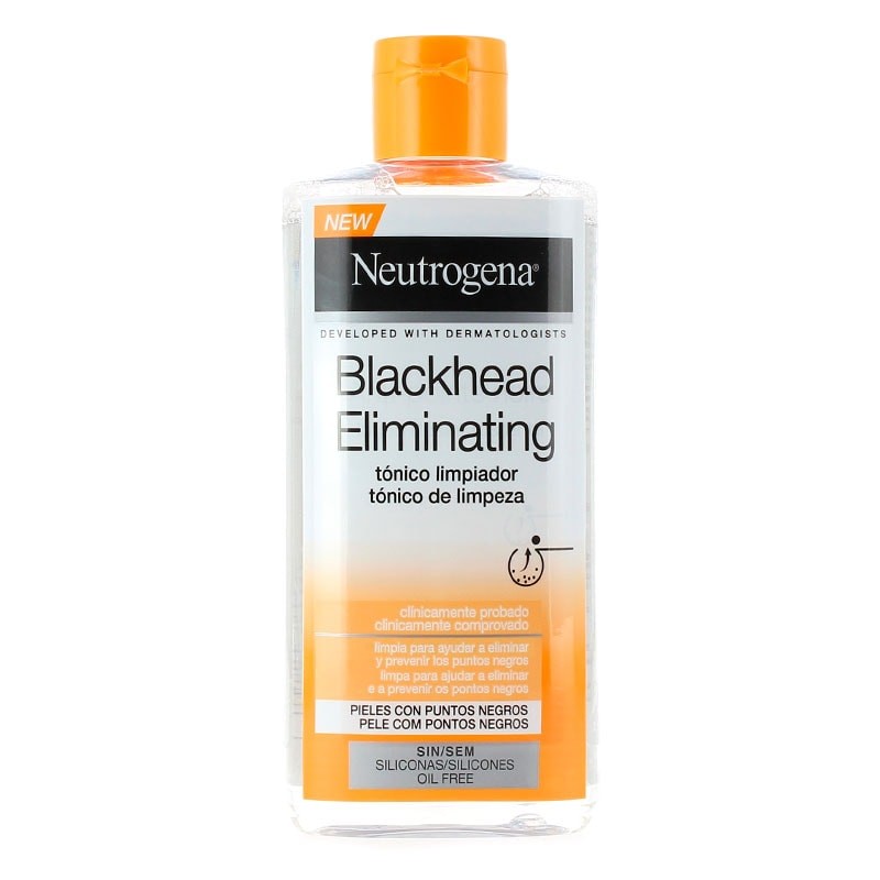 Neutrogena Blackhead Eliminating Tónico Limpiador Puntos Negros (200 ml)