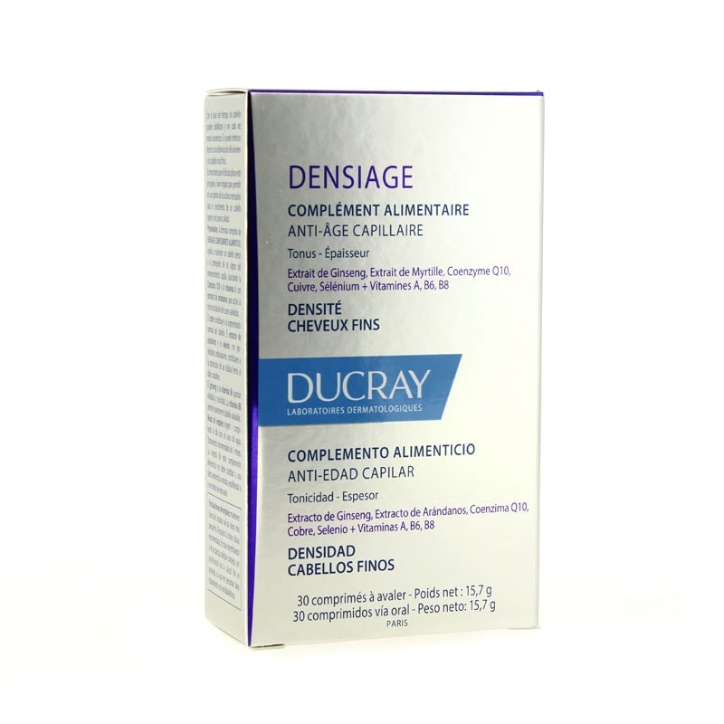 Ducray Densiage Complemento Alimenticio Antiedad Capilar – 30 Comprimidos