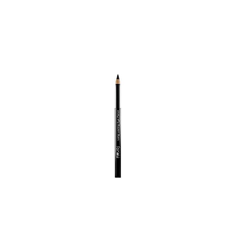 Rougj Makeup Lápiz para Ojos Duradero Color Negro - 1 Unidad
