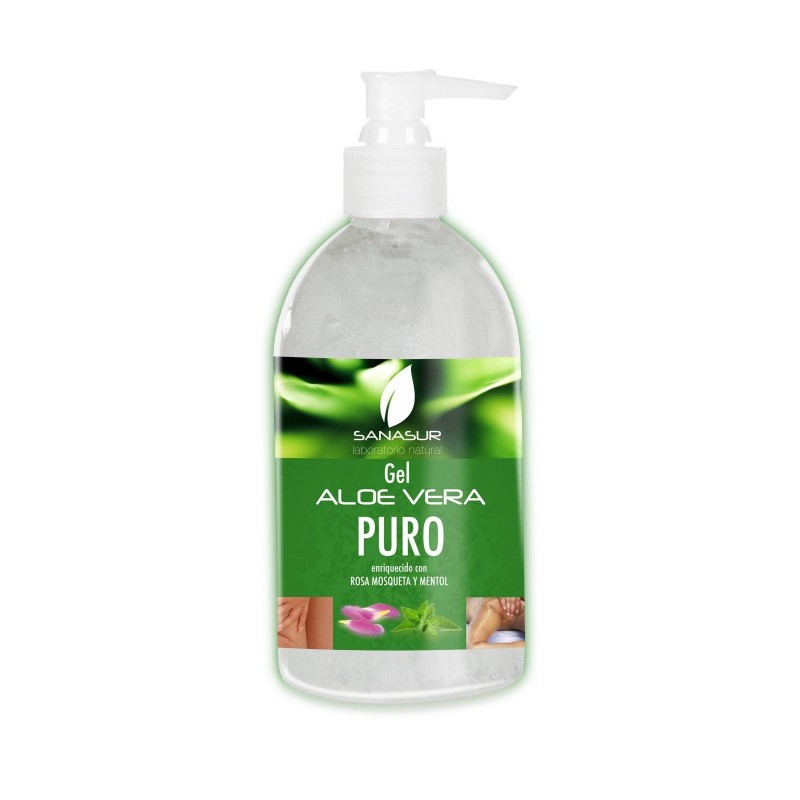Sanasur Gel de Aloe Vera Puro (500 ml)