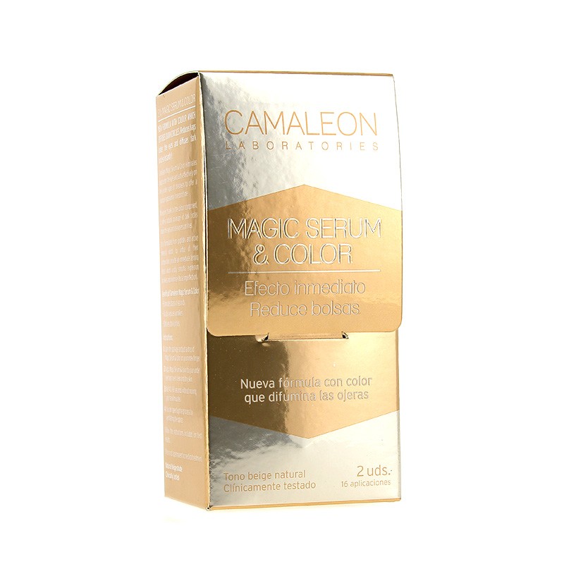 Camaleon Magic Serum &amp; Color Tono Beige Natural - 2 Ampollas