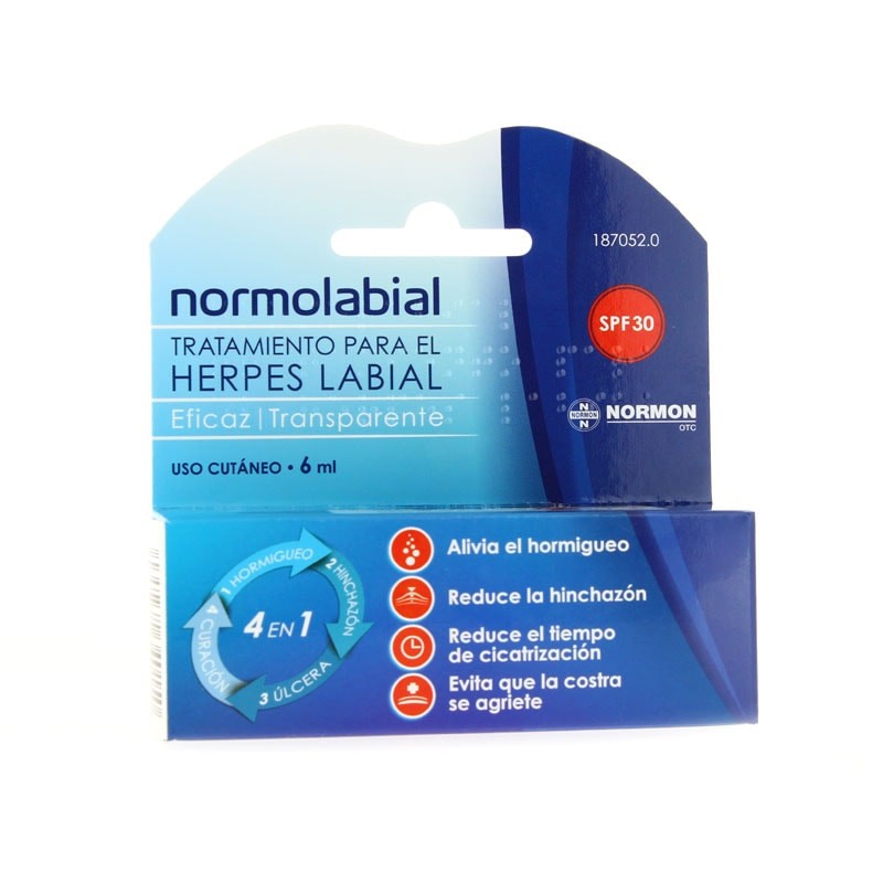 Normolabial Tratamiento para el Herpes Labial (6 ml)