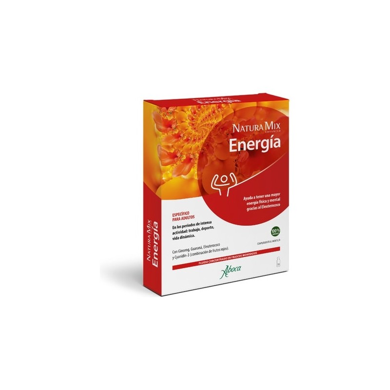 Aboca Natura Mix Advanced Energía - 10 Viales