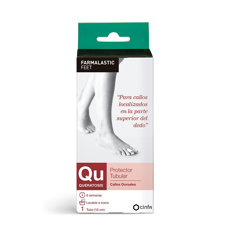 Farmalastic Feet Qu Protector Tubular Callos Dorsales (10 cm)