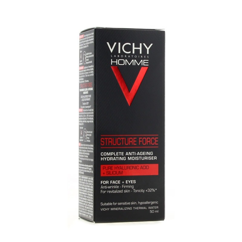 Vichy Homme Structure Force Tratamiento Antiedad (50 ml)