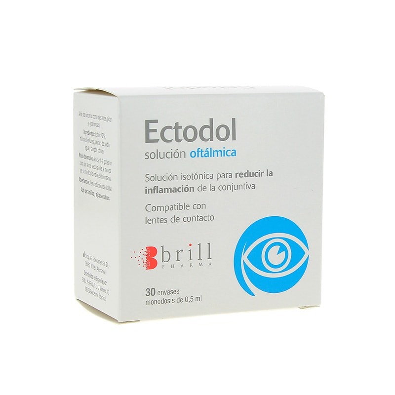 Brill Pharma Ectodol Solución Oftálmica – 30 Monodosis