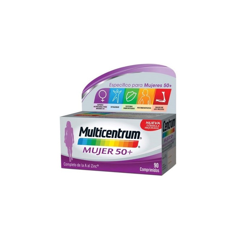 Multicentrum Mujer 50+ / 90 Comprimidos