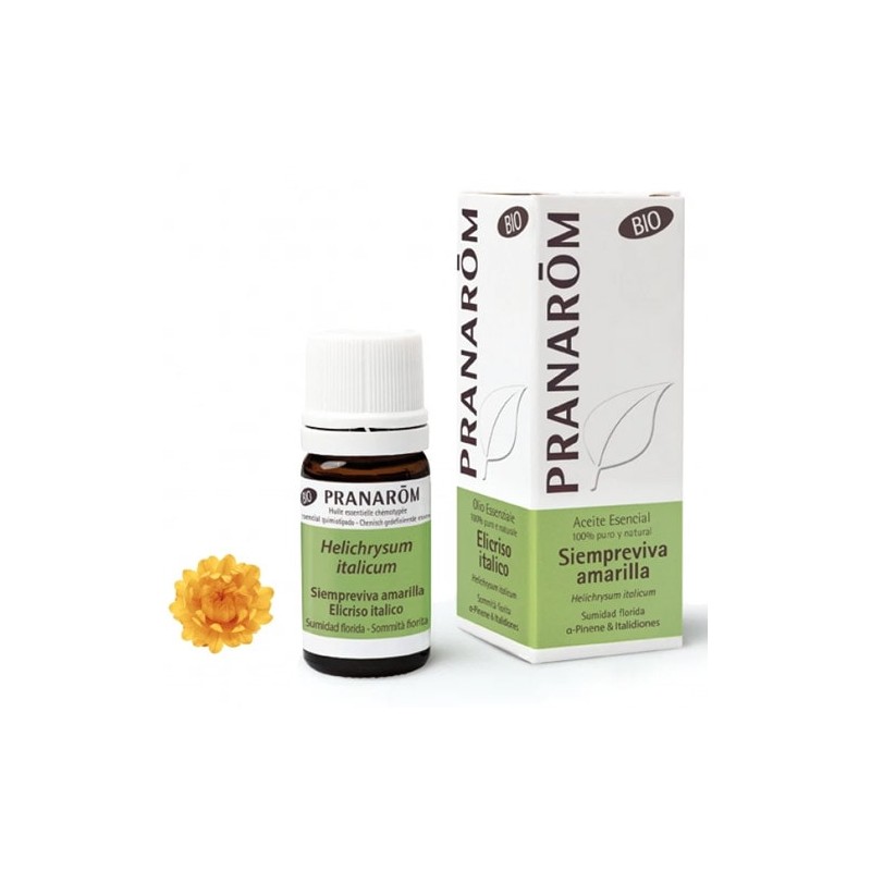 Pranarôm BIO Aceite Esencial de Siempreviva Amarilla (5 ml)