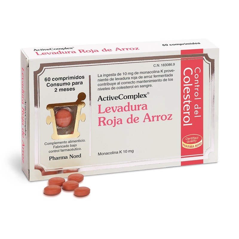 Pharma Nord ActiveComplex Levadura Roja de Arroz – 60 Comprimidos