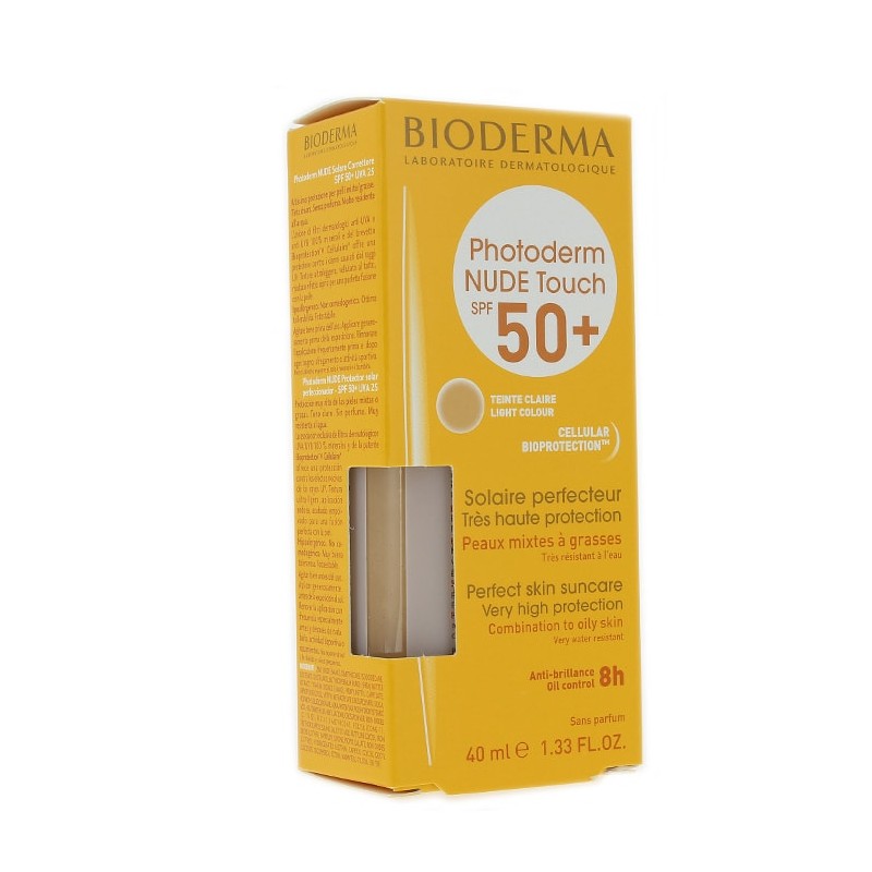 Bioderma Photoderm NUDE Touch SPF 50+ Tono Claro (40 ml)