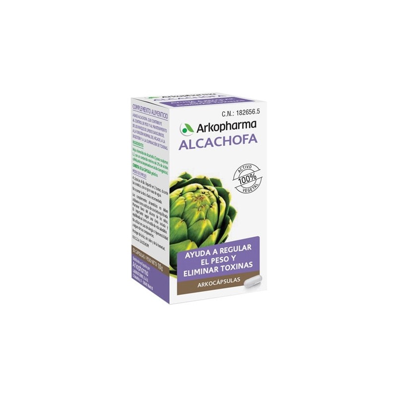 ARKOCÁPSULAS Alcachofa – Control de Peso y Digestión (40 cápsulas)