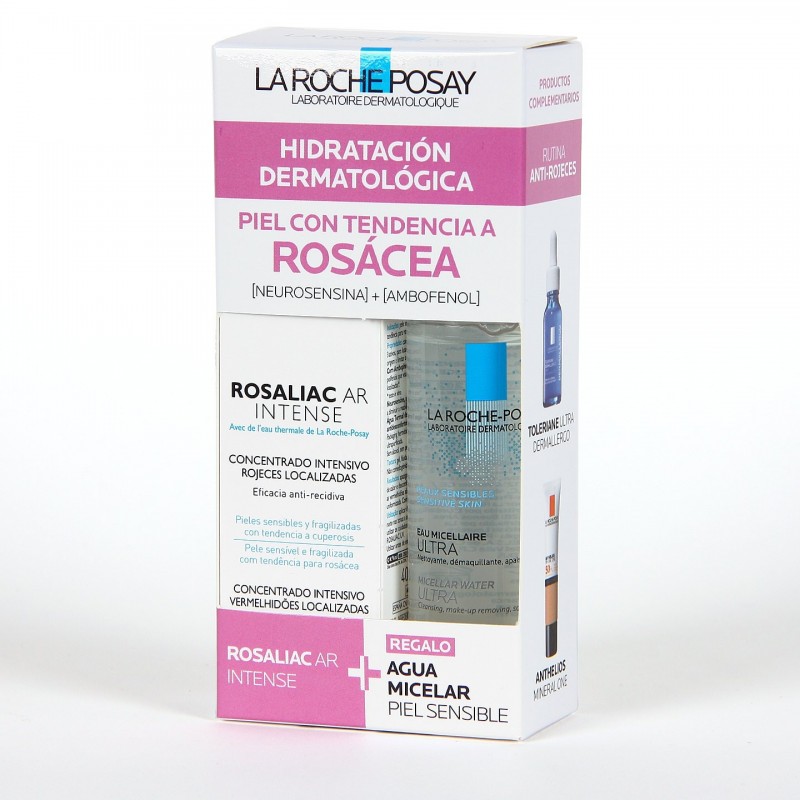 La Roche Posay Pack Rosaliac AR Intense (40 ml) + Agua Micelar Ultra Piel Sensible (100 ml)