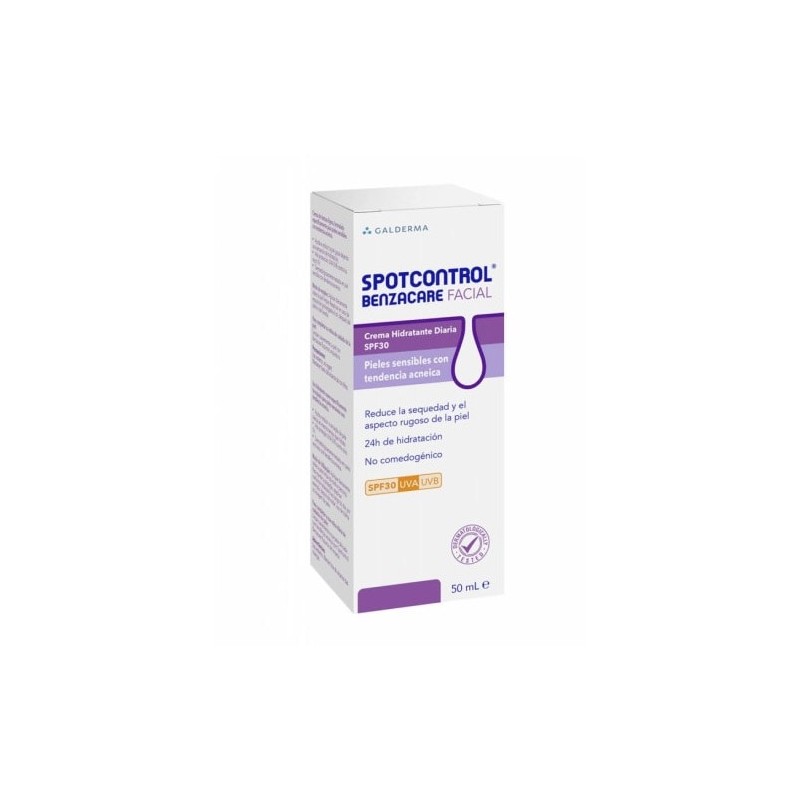 Spotcontrol Benzacare Facial Crema Hidratante SPF30 - 50 ml