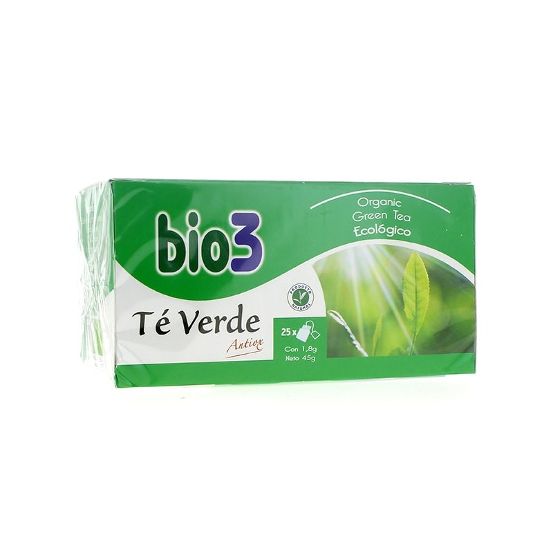 Bio3 Té Verde Antioxidante – 25 Bolsitas