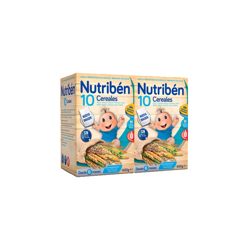 Nutriben Duplo 10 Cereales - 2º Unidad al 50% DTO