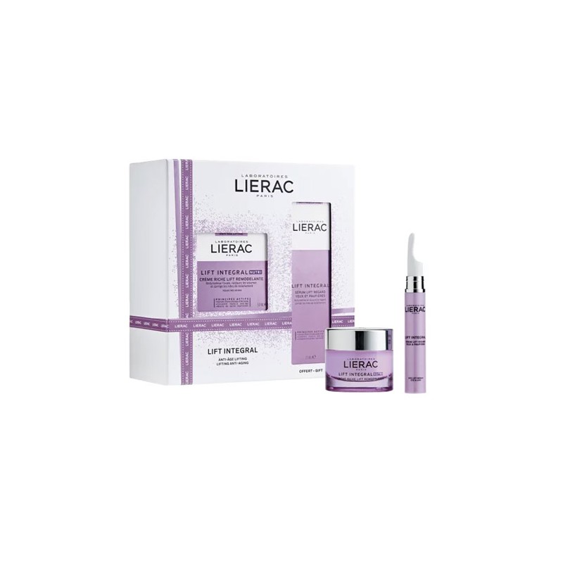 Lierac Cofre Lift Integral Nutri - Crema Rica + Serum