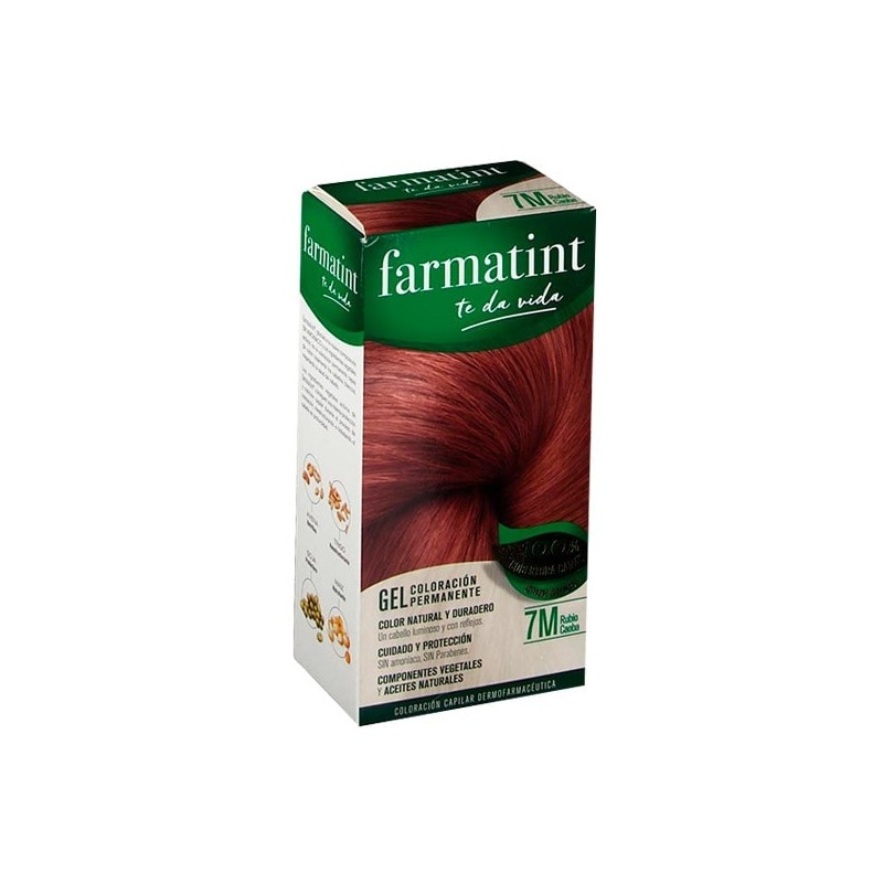 Farmatint Coloración Capilar 7M Rubio Caoba (135 ml)